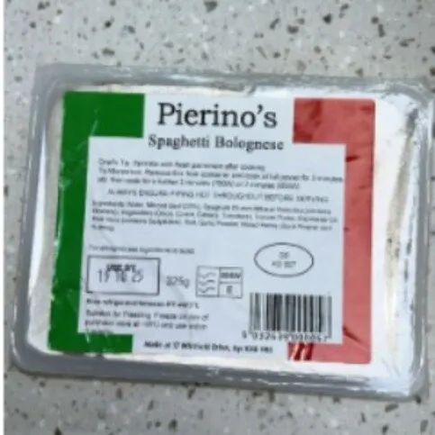 Perino's Spaghetti Bolognaise