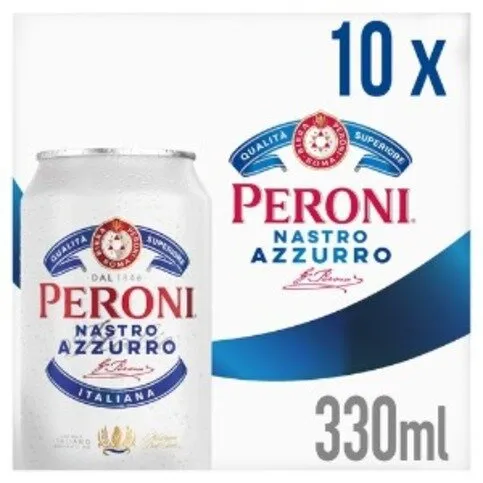 Peroni Nastro Azzurro 10 x 330ml