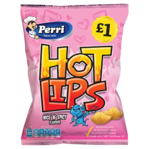 Perri Hot Lips Nice 'N' Spicy Flavour 42g