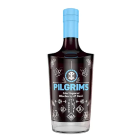 Pilgrims Gin Liqueur Blueberry & Basil 50cl