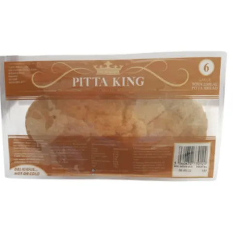 Pitta King Wholmeal Pitta Bread 6pc