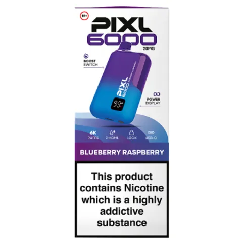 Pixl Blueberry Raspberry 20mg 6k