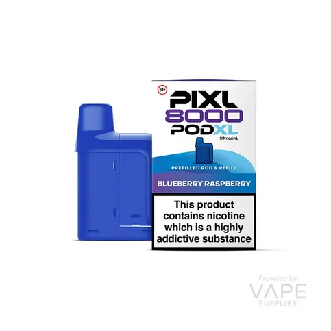 PIXL 8000 POD XL BLUEBERRY RASPBERRY 20MG