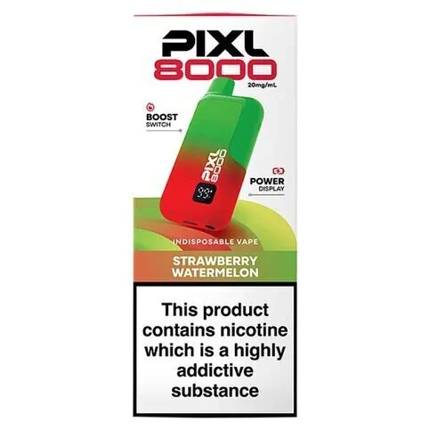 Pixl 8000 Strawberry Watermelon Indisposable Vape