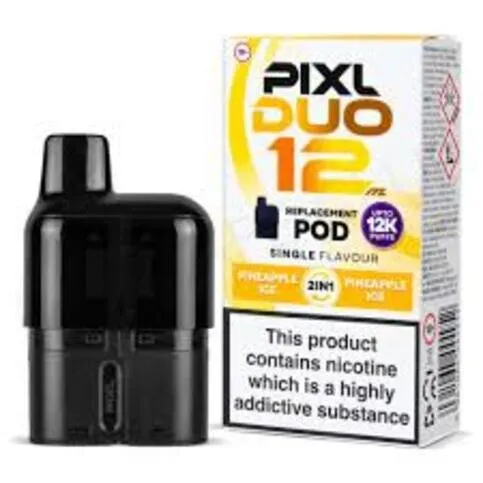 Pixl Duo 12 Replacement Pods Pineapple Ice