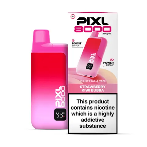 Pixl Straw Kiwi Bubba 8000