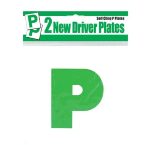 New Driver P Plates 2 Pack