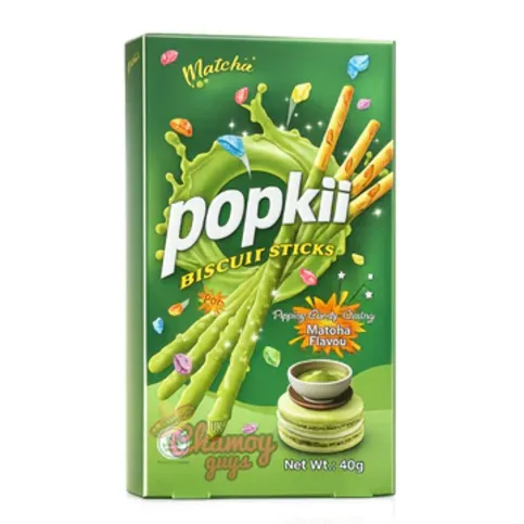 POPKII BISCUIT STICKS MATCHA 40G