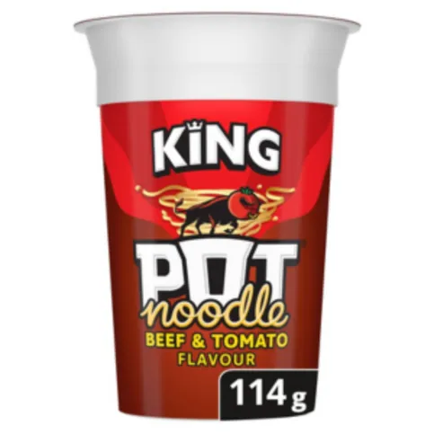Pot Noodle Beef & Tomato King Pot 114g