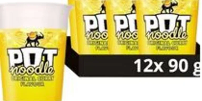 POT NOODLE ORIGINAL CURRY 12 x 90g full case