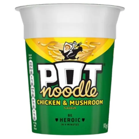 Pot Noodle Standard Pot Chicken & Mushroom 90g