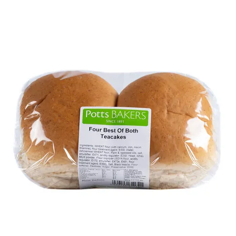 Potts Bakery Best of Both Large Breadcakes 4pk