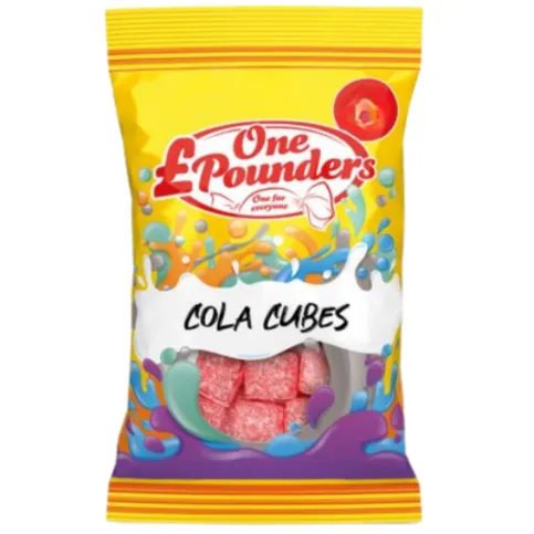 One Pounders Cola Cubes 100g