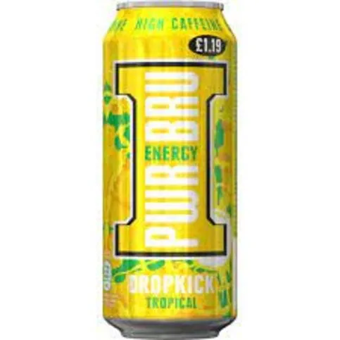Pwr-Bru DropKick Tropical 500ml