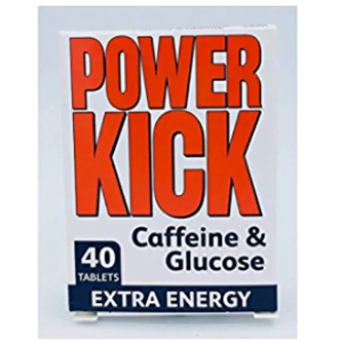 POWERKICK CAFFEINE TABS 40'S