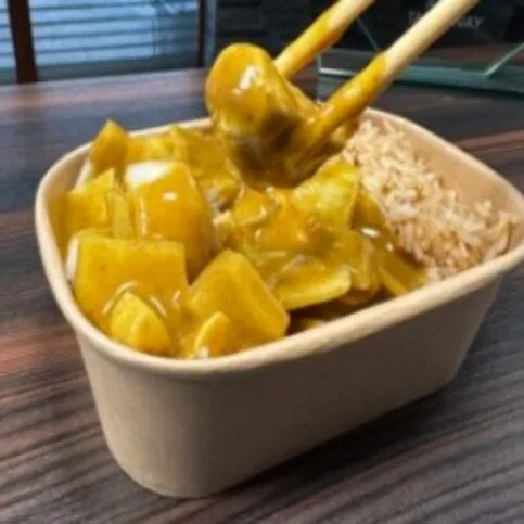 Prep Chicken Curry Fried Rice