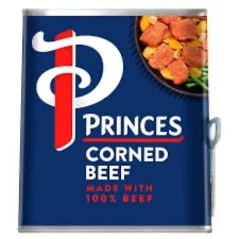 princes corned beef 340g