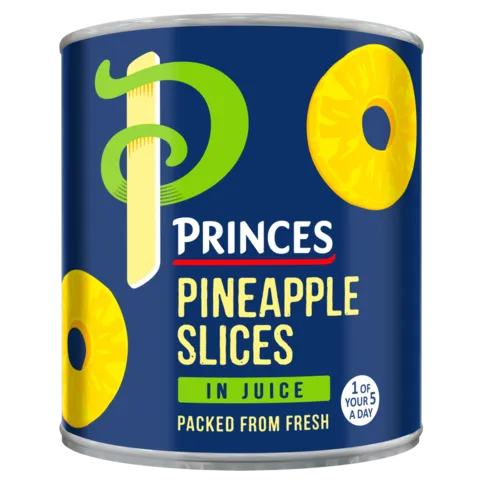 Princes Pineapple Slices in Juice 432g