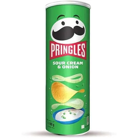Pringles Sour Cream & Onion 165g