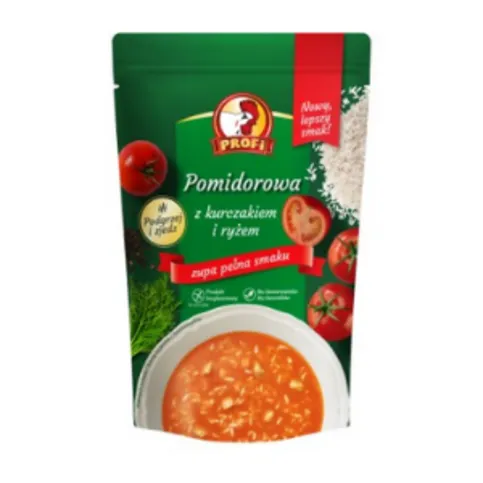 Profi Pomidorowa z Ryzem - Tomato & Rice Soup With Chicken 450g