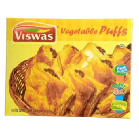 Viswas Frozen Veg Puffs 227g