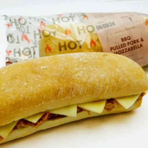 Pulled Pork Mozzarella Ciabatta
