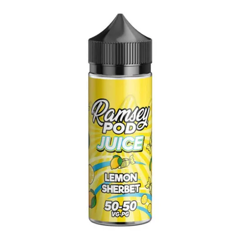 Ramsay Pod Juice Lemon Sherbet 50/50 120ml