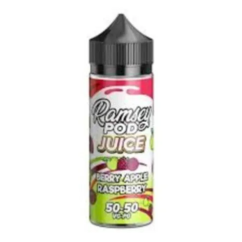 RAMSEY POD JUICE 50/50 BERRY APP RA
