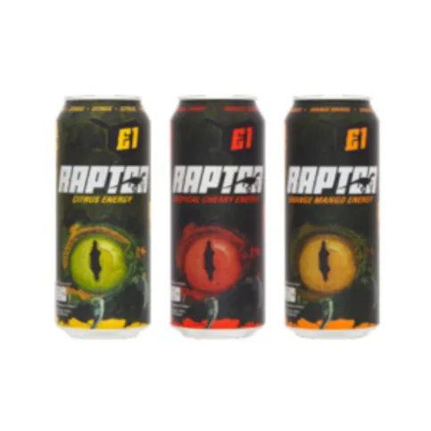 Raptor Energy Drink 500ml Any 2 For £1.50