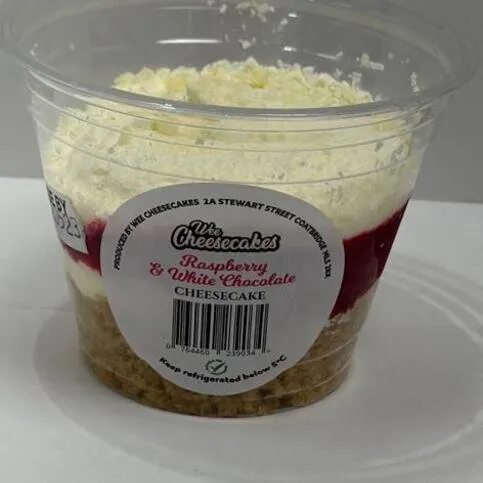 Wee Cheesecake Raspberry&White Chocolate Cheesecake
