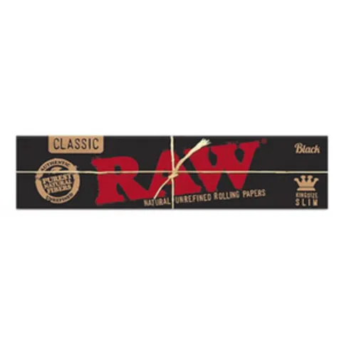 Raw Black King Size Papers 32 Pack
