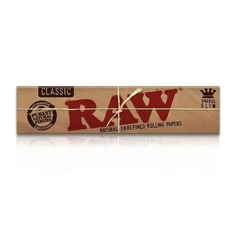 RAW Black Connoisseur King Size Slim Papers + Tips
