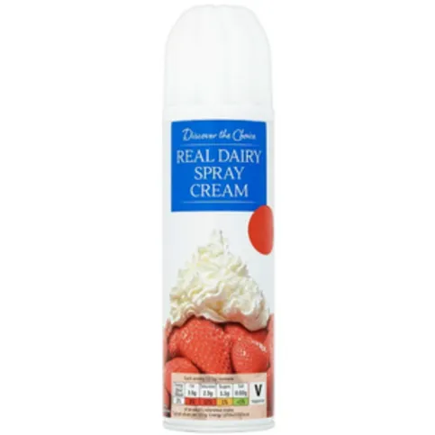 Real Dairy Spray Cream 250g