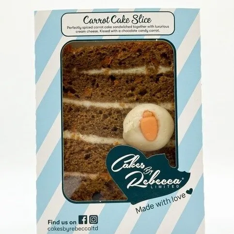 Cakes by Rebecca - Carrot Cake Slice
