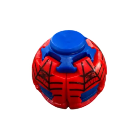Red & Blue Spider Fidget Spinner Ball