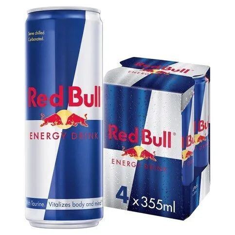 Red Bull Energy Drink 355ml 4 Pack