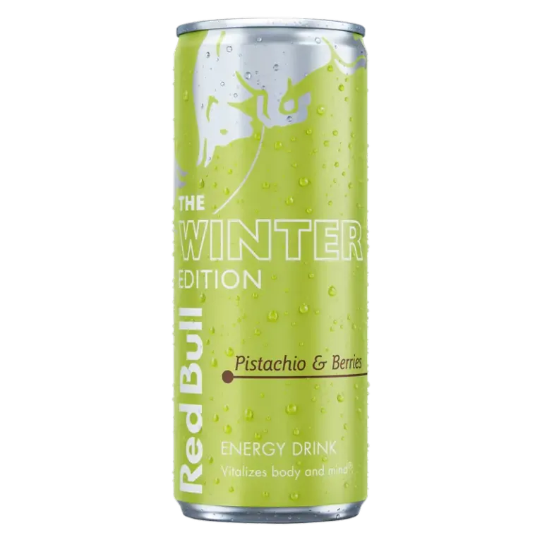 Red Bull Energy Drink Winter Edition Pistachio & Berries, 250ml