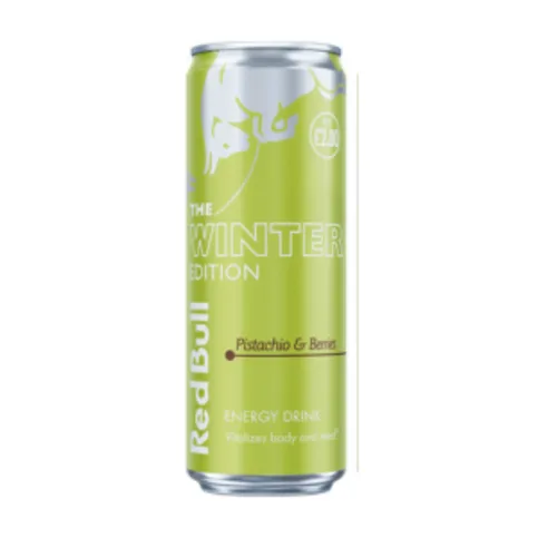 Red Bull Energy Drink Winter Edition Pistachio & Berries, 473ml