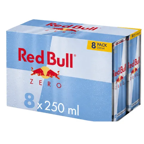 Red Bull Sugar Free 8x250ml