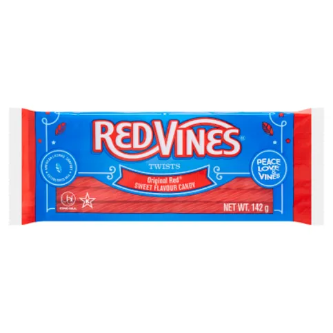 Red Vines Twists Original Red Sweet Flavour Candy 142g