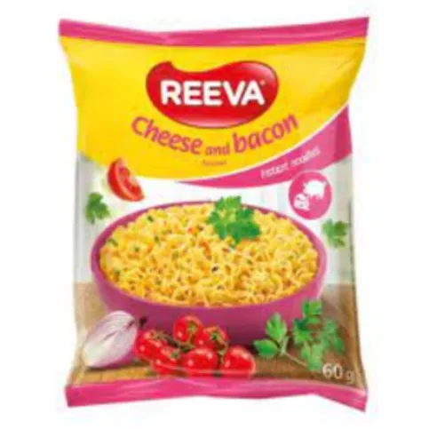 Reeva Noodles Cheese & Bacon 60g