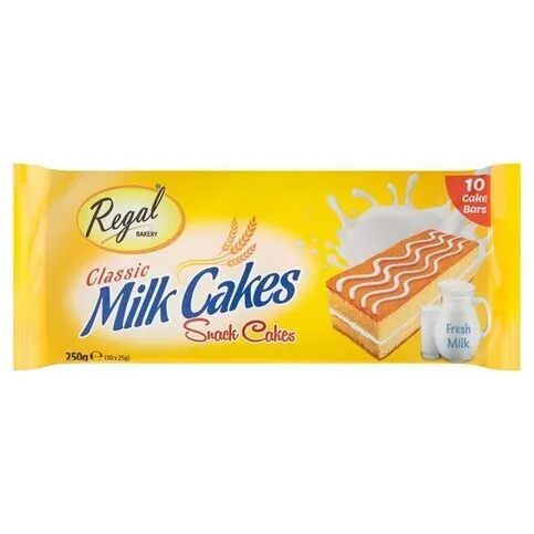 Regal Bakery Classic Milk Snack Cakes 10 x 25g (250g)