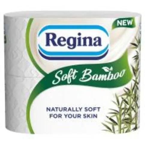 Regina Soft Bamboo Toilet Roll 4 Pack