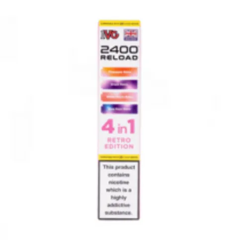 Retro Edition IVG 2400 Reload Replacement Pods - 4 Pack