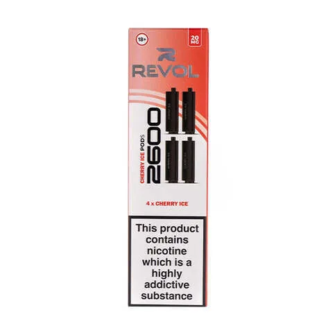 Revol Cherry Ice Pods 4 Pack