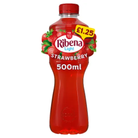 Ribena Strawberry Juice Drink No Added Sugar 500ml