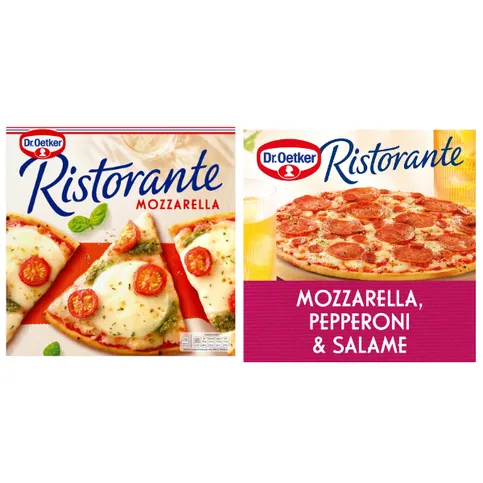 Ristorante Pizza 330g/335g 2 for £6