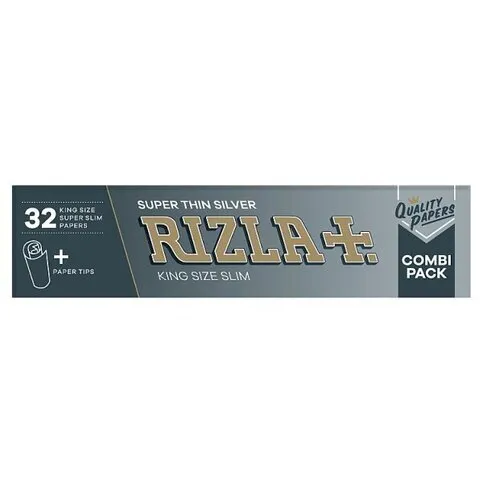 RIZLA KS SILVER SLIM COMBI PACK *