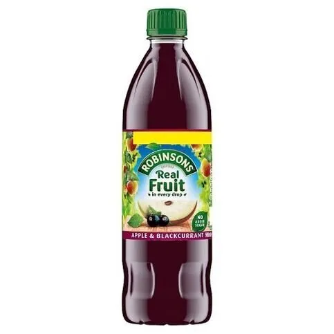 Robinsons apple and blackcurrent 900ml