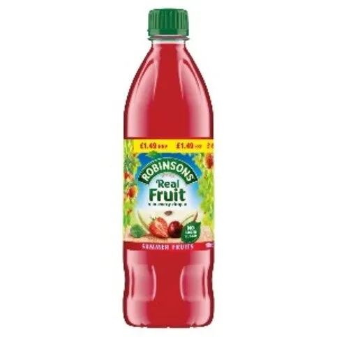 Robinsons Summer Fruits No Added Sugar Squash 900ml
